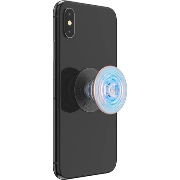 PopSocket PopGrip Ripple Opalescent Blue - Picture 2 of 11